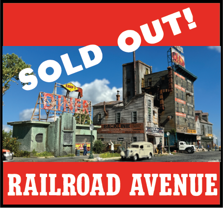 Railroad Avenue HO Scale Limited Run Kit - U.S.A. ONLY