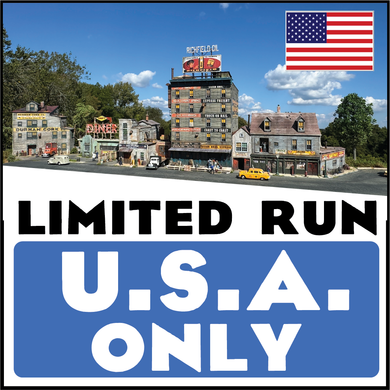 Railroad Avenue HO Scale Limited Run Kit - U.S.A. ONLY
