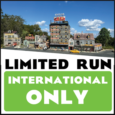 Railroad Avenue HO Scale Limited Run Kit - INTERNATIONAL  ONLY