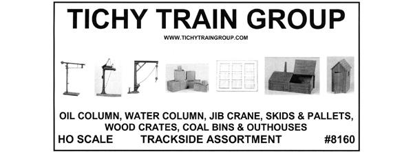 TRACKSIDE ASSORTMENT - HO Scale Kit