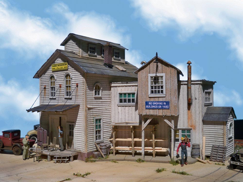 SARNO WOODWORK - HO SCALE KIT