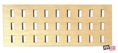 CLAPBOARD WALL SECTION - B207 HO SCALE