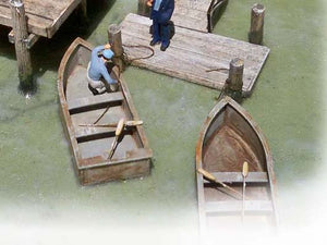 14' Motor Boat - Set of Two HO Scale Kit