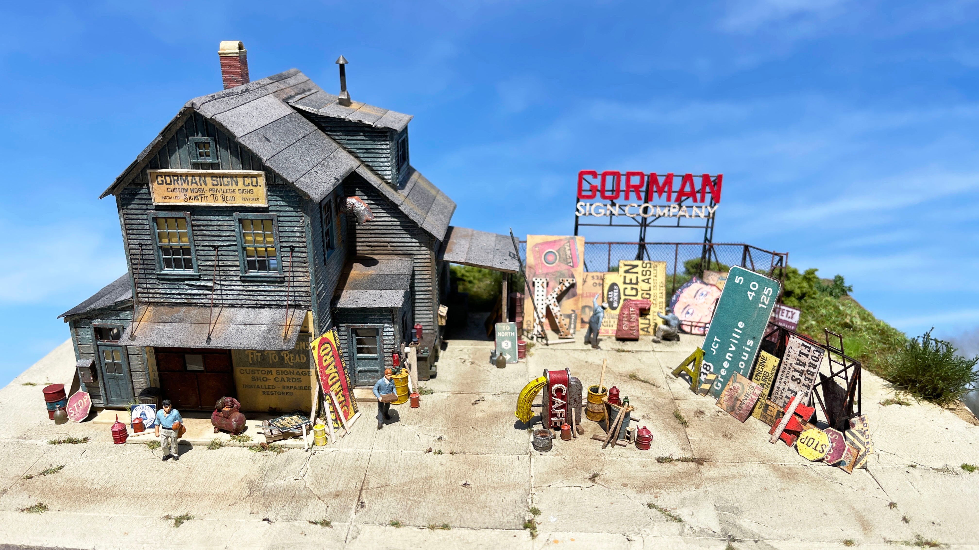 Gorman Sign Co. - HO  Scale Kit