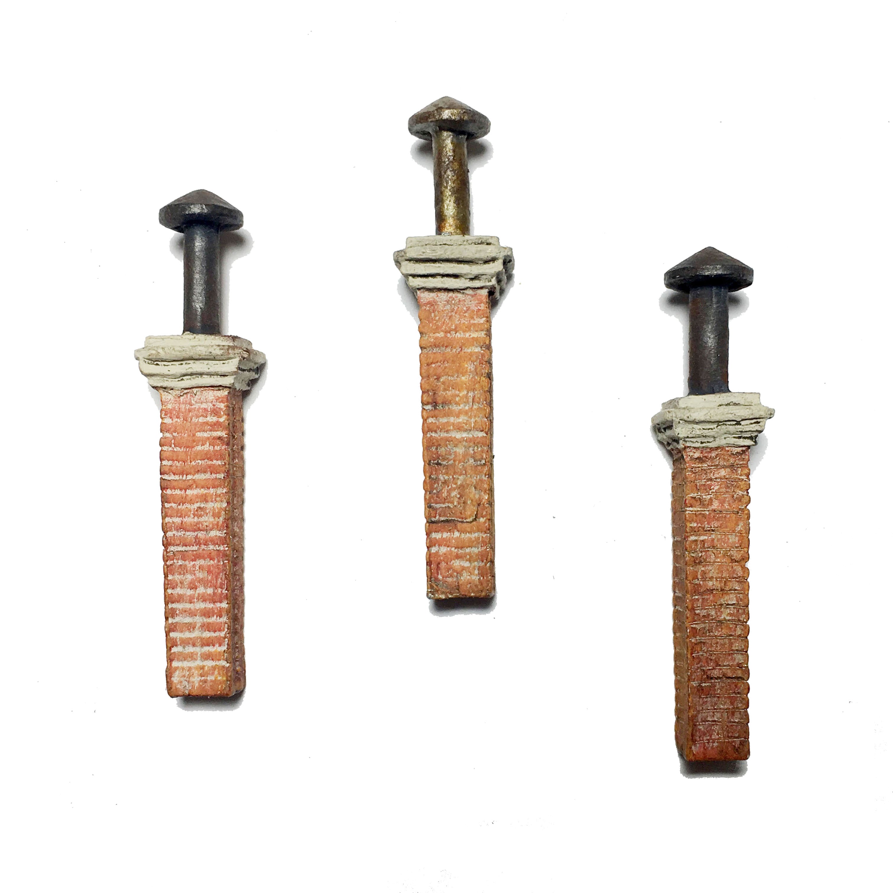 Brick Chimney  - Metal Detail Part HO Scale