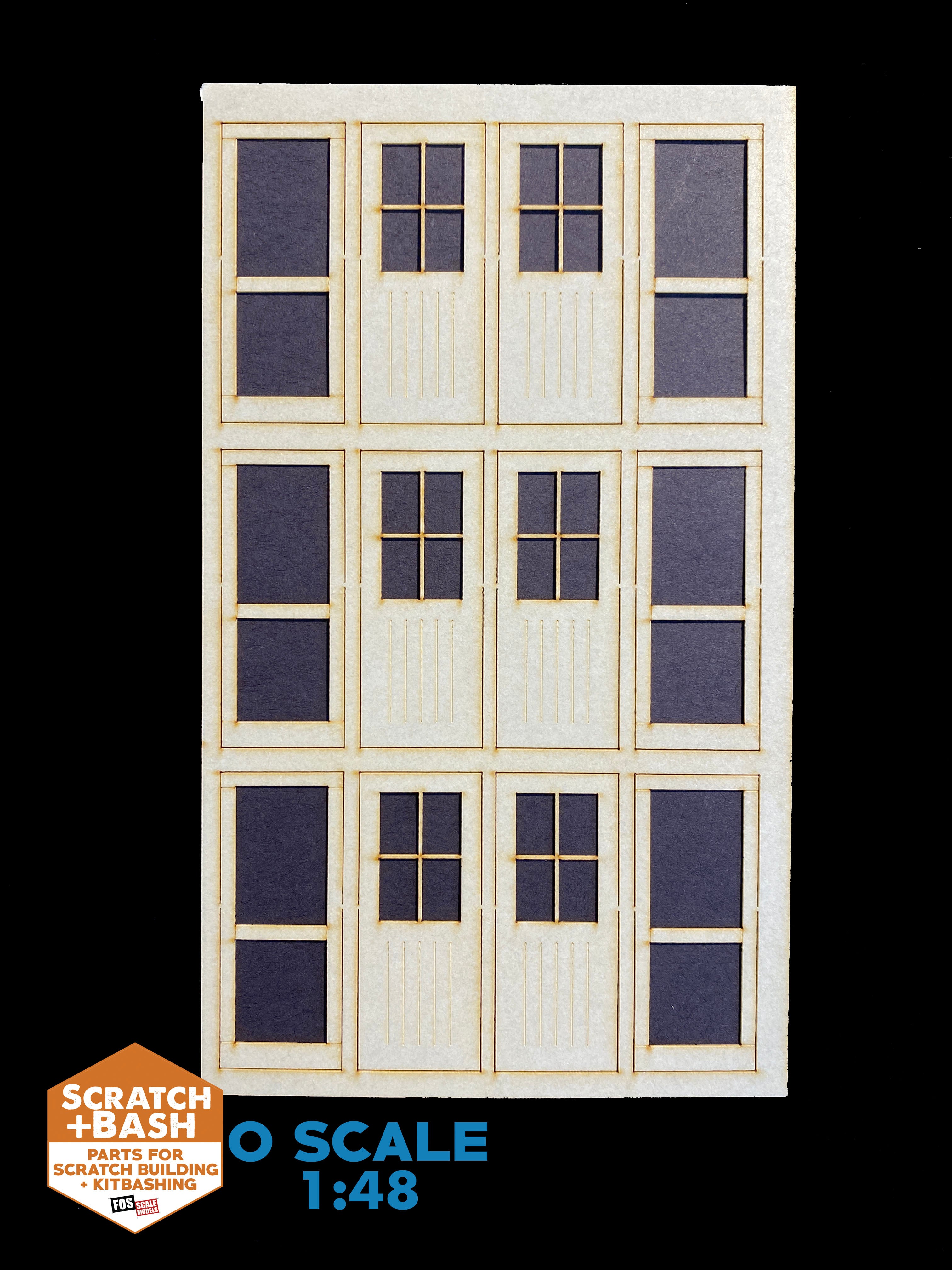 Freight Doors /O SCALE