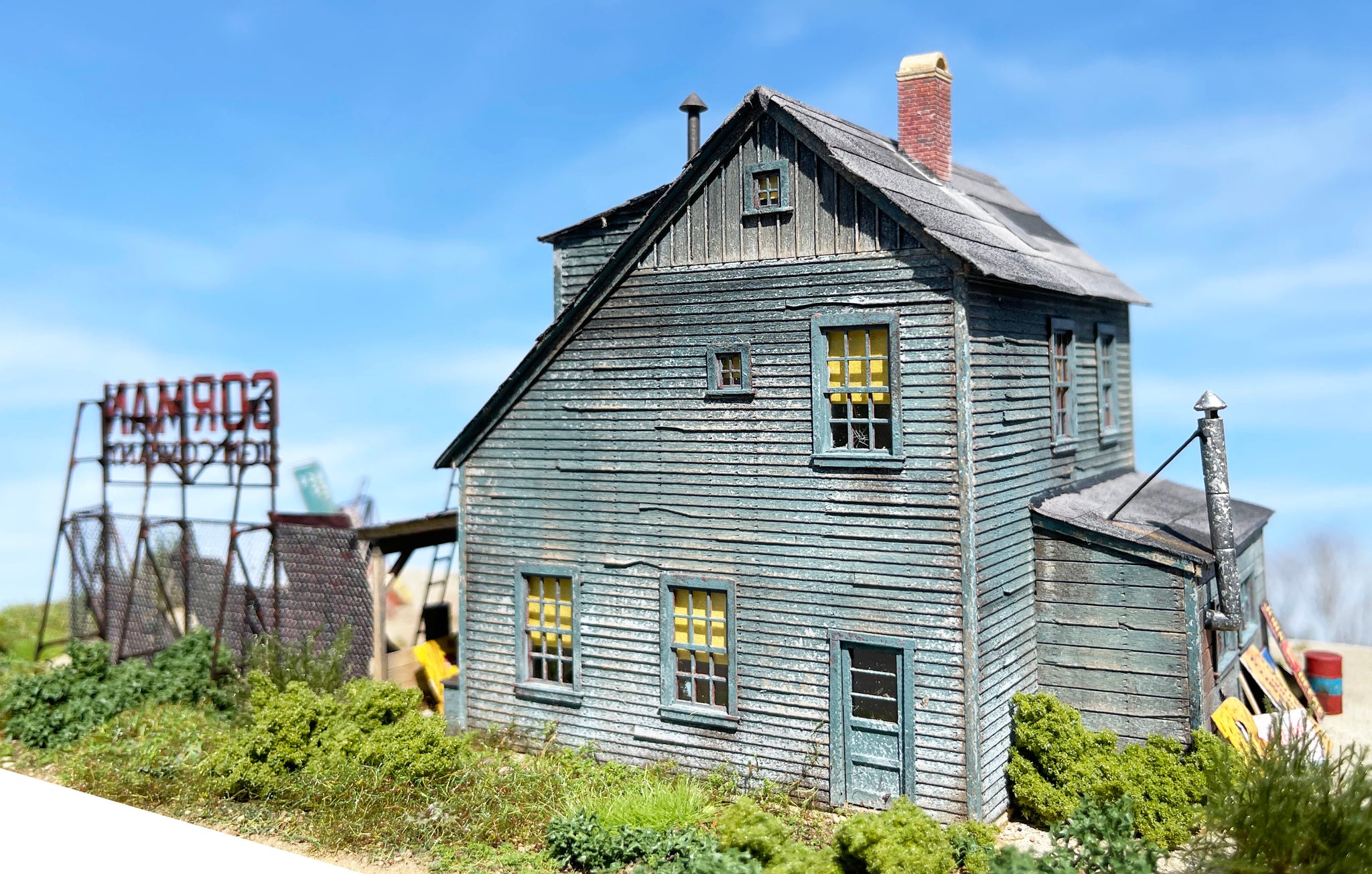 Gorman Sign Co. - HO Scale Kit – Fos Scale Models