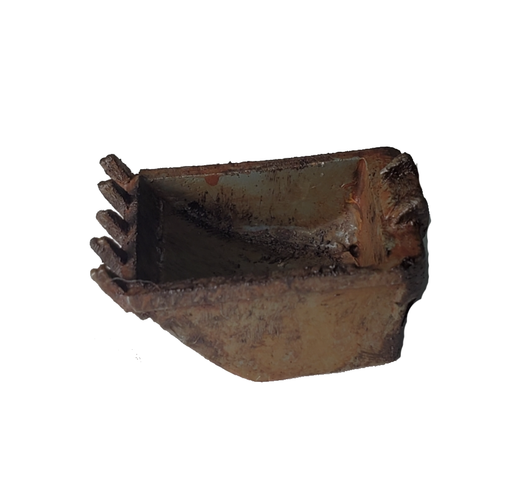Excavator Bucket - Metal Detail Part HO Scale – Fos Scale Models