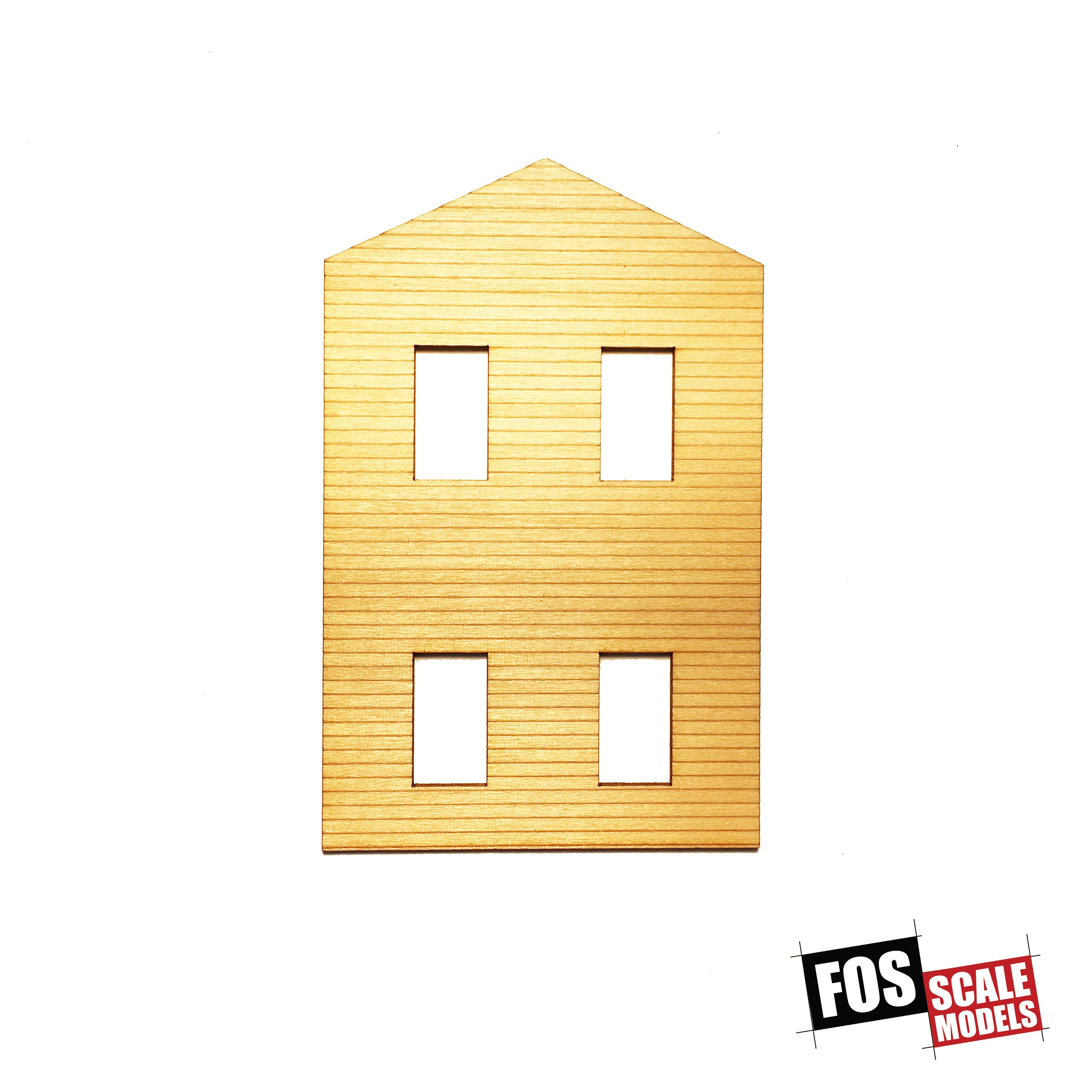 CLAPBOARD WALL SECTION - A 102 HO SCALE