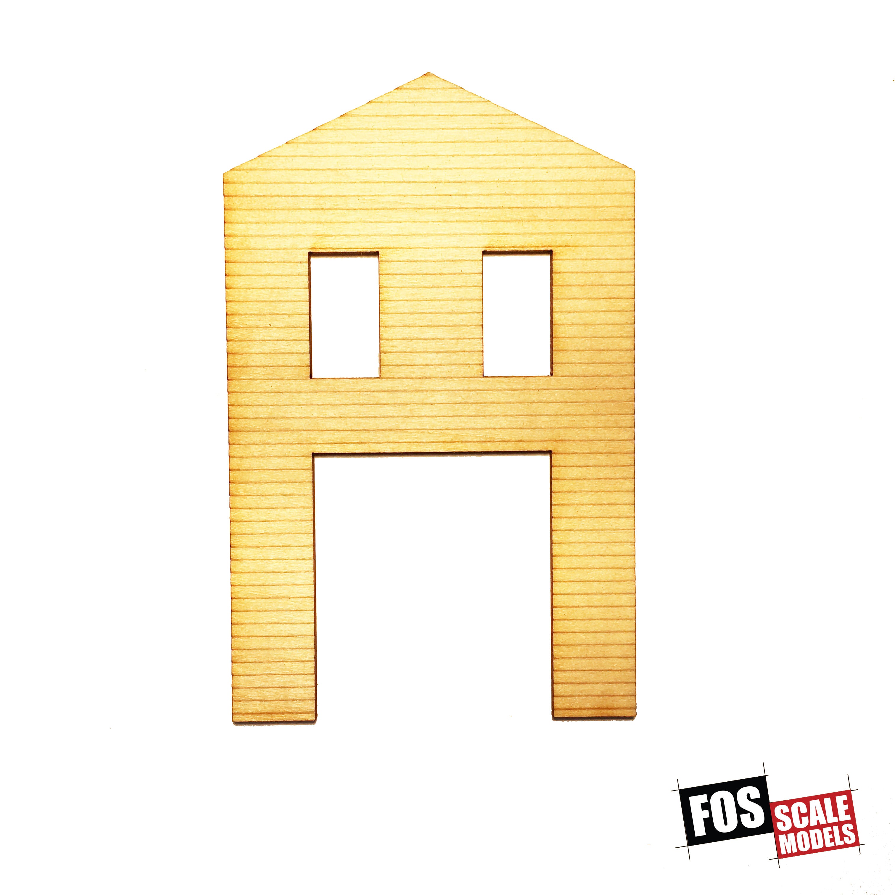 CLAPBOARD WALL SECTION - A 104 HO SCALE