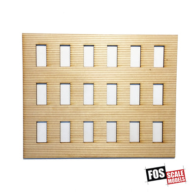 CLAPBOARD WALL SECTION - B 204 HO SCALE