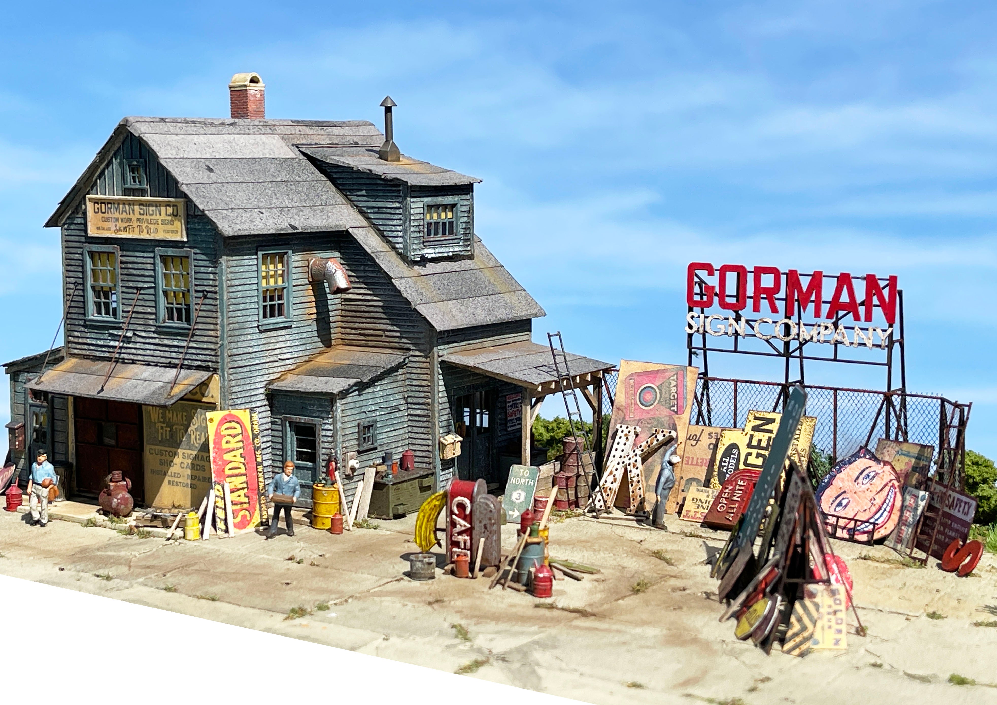 Gorman Sign Co. - HO  Scale Kit