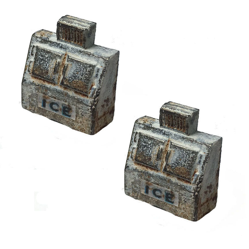 ICE MACHINES - Metal Detail Parts HO Scale