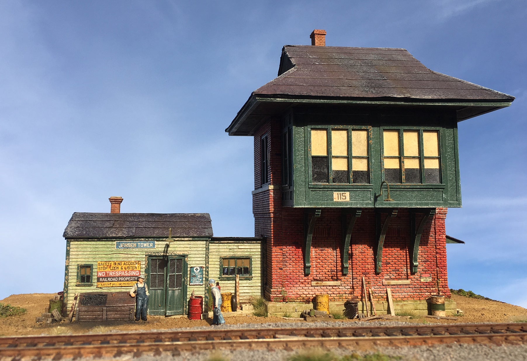 Jensen Tower  - HO Scale Kit