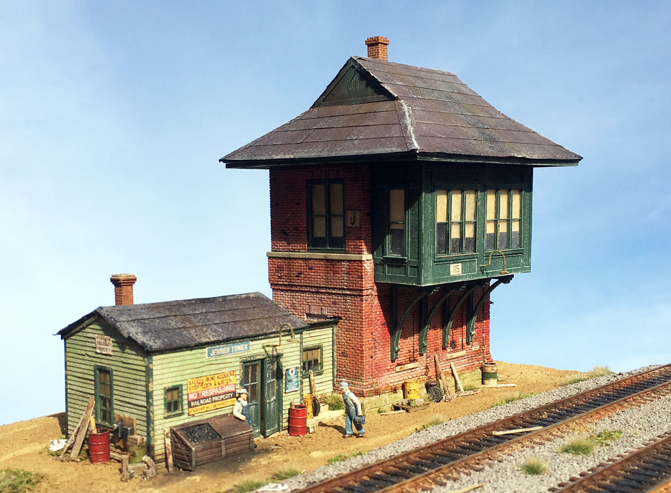 Jensen Tower - HO Scale Kit