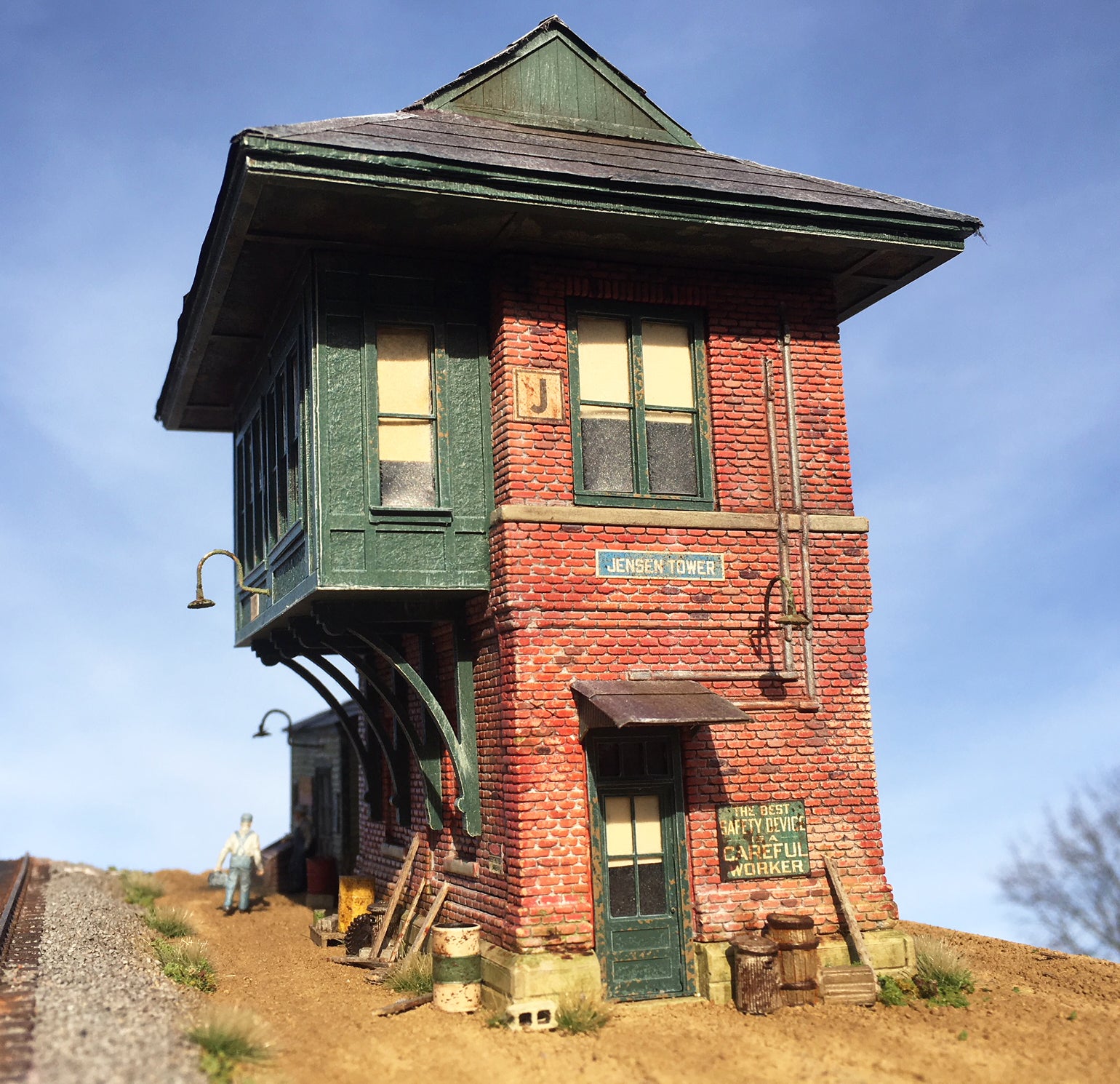 Jensen Tower  - HO Scale Kit