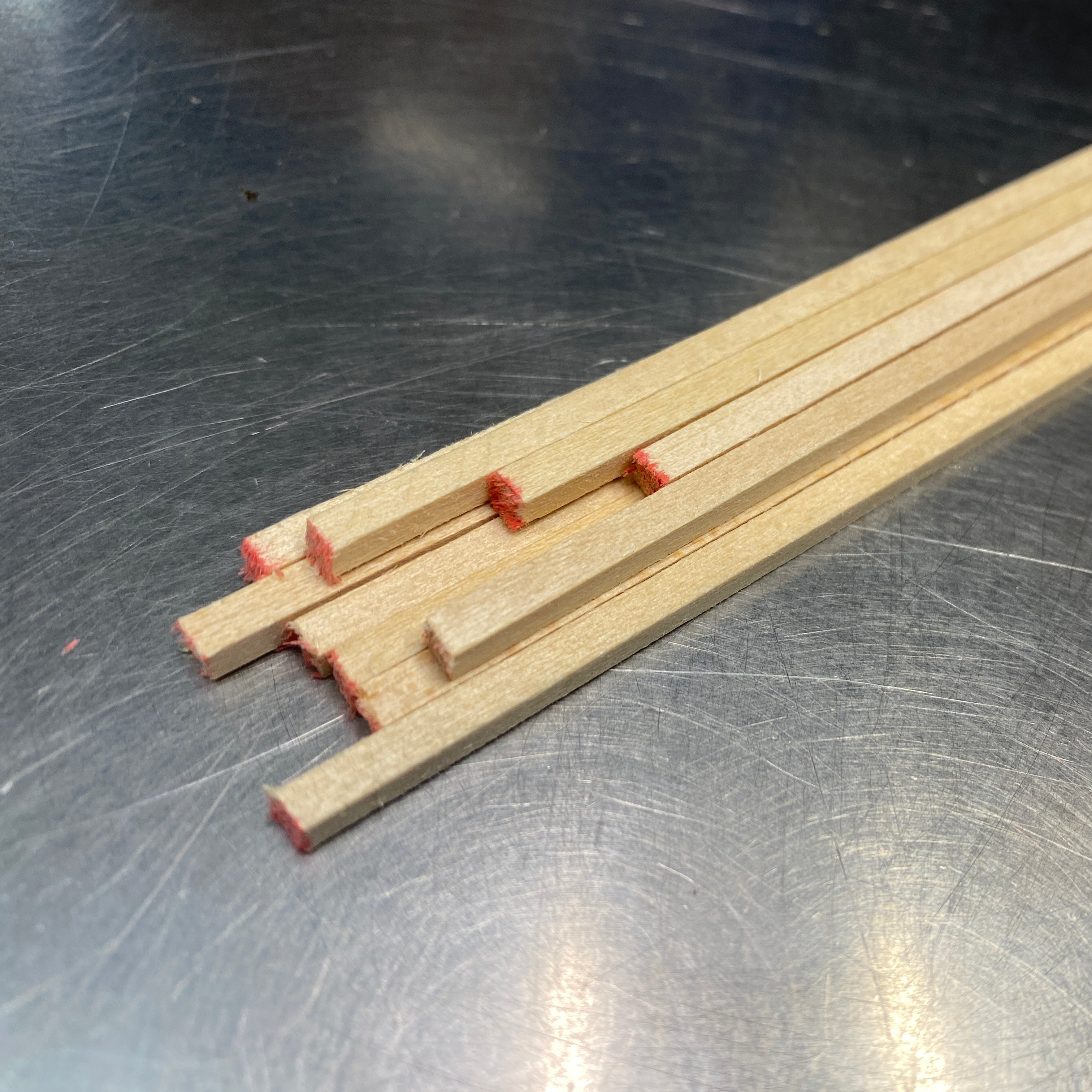Extra 1/8" Square Wood Bracing (10) pcs @8"