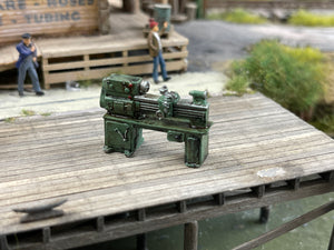 Large Metal Lathe  - Resin Detail Part HO Scale