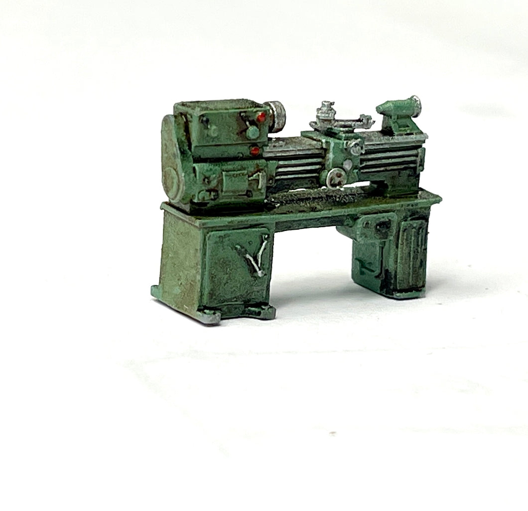 Large Metal Lathe  - Resin Detail Part HO Scale