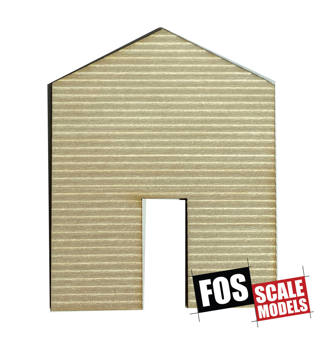 CLAPBOARD WALL SECTION - D103 HO SCALE