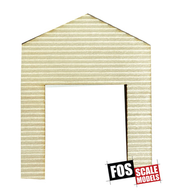 CLAPBOARD WALL SECTION - D101 HO SCALE