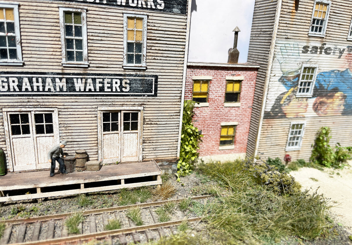 Rizzi Biscuit Co. - HO Scale Background Kit
