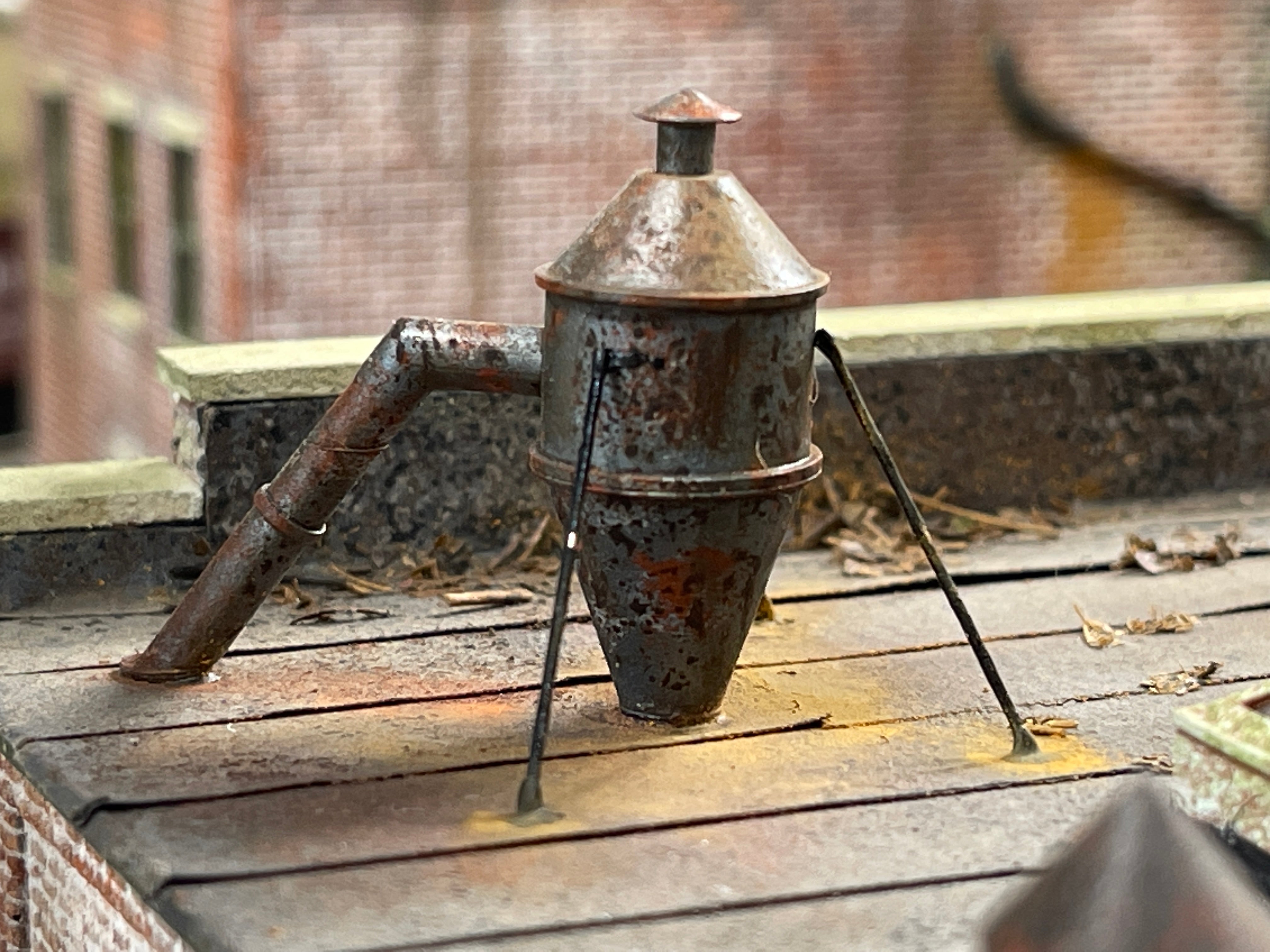 Dust Collector (set of 2)  - Resin Detail Part HO Scale