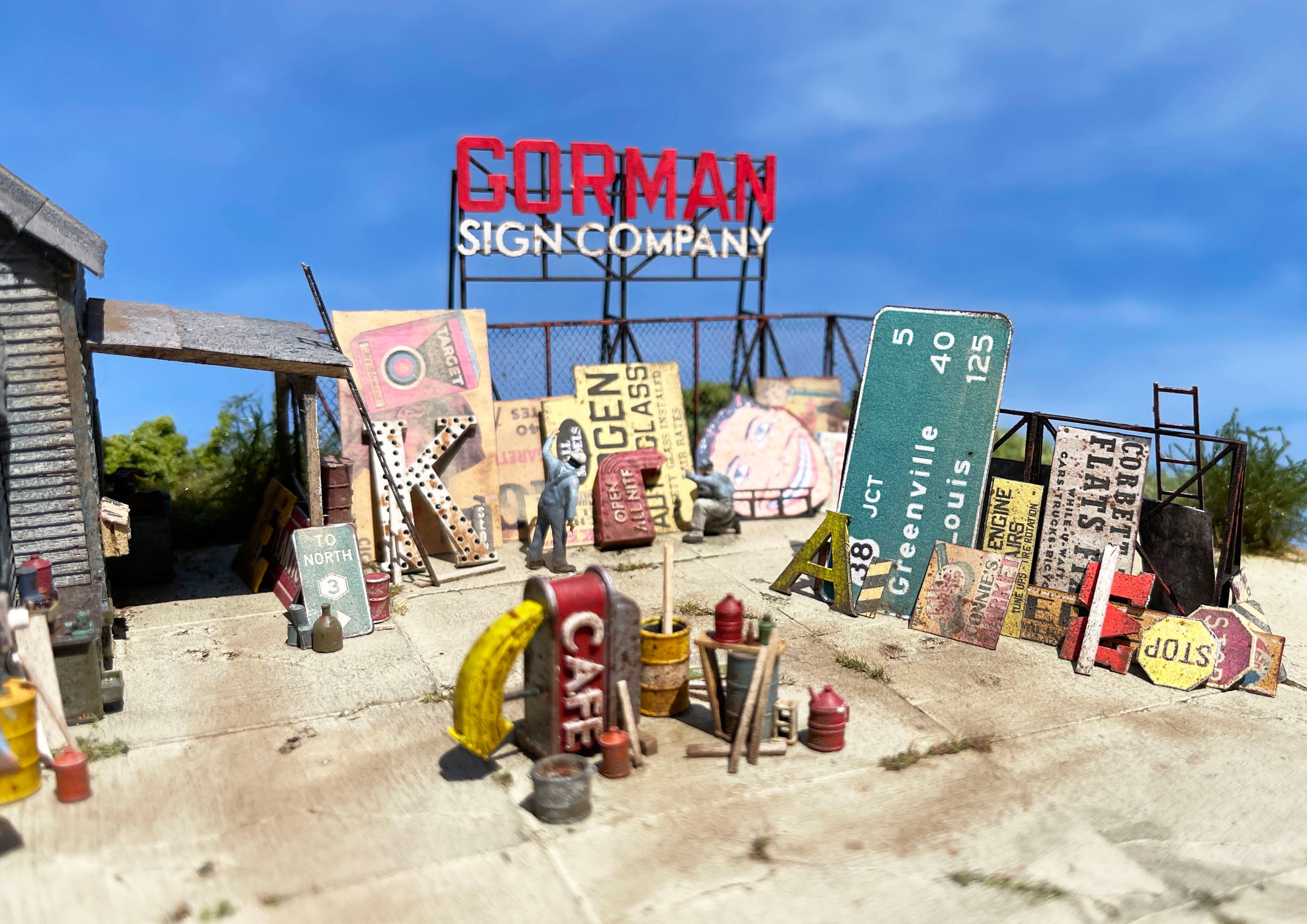 Gorman Sign Co. - HO  Scale Kit