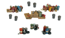 Load image into Gallery viewer, Drum and Junk Piles Set A  - Resin Detail Part HO Scale