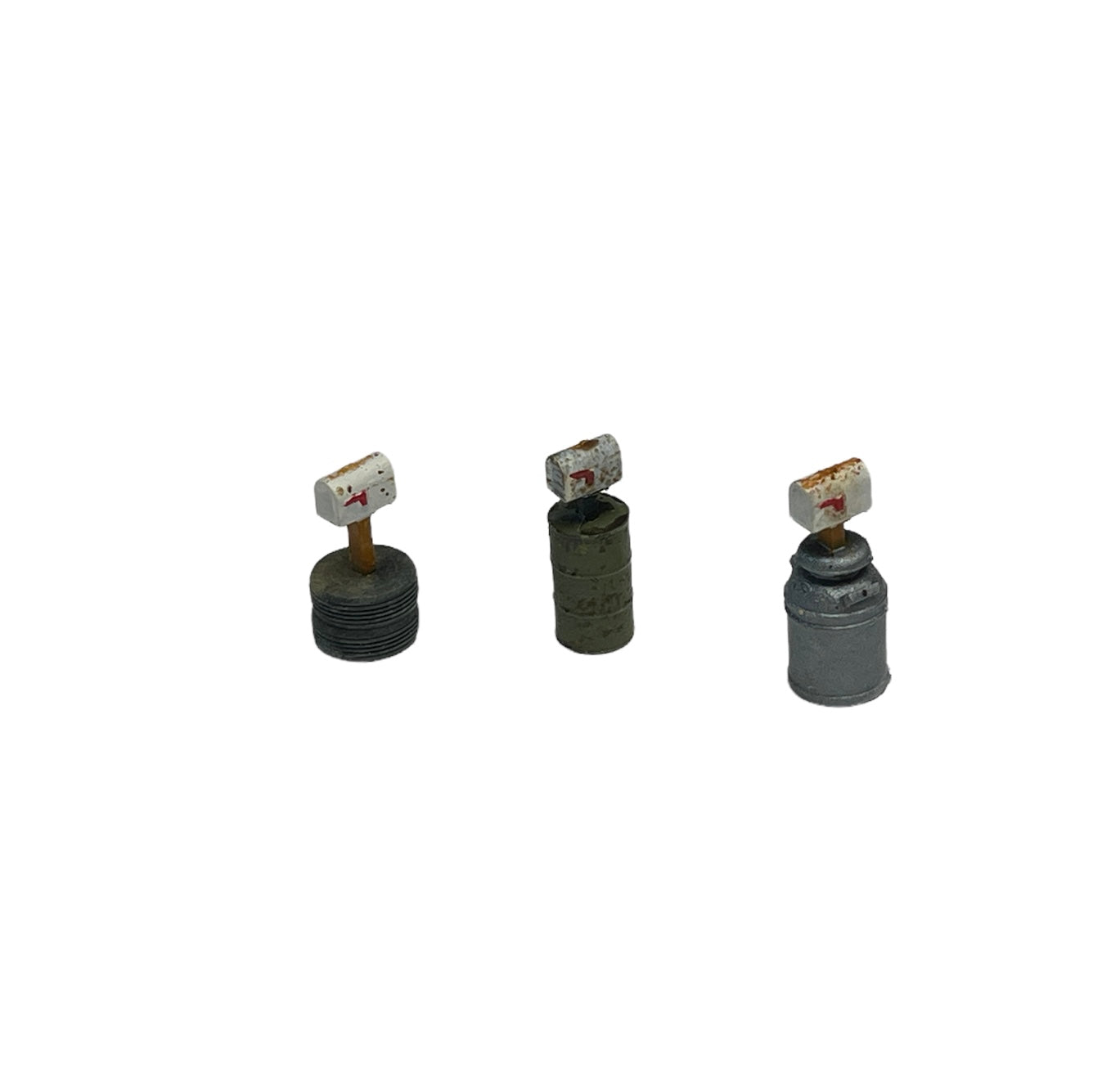 Country Mailboxes 3 Ways - Resin Detail Part HO Scale