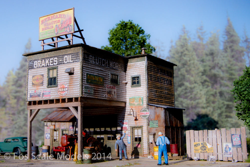 Bernard Tractor Supply - HO Scale Kit