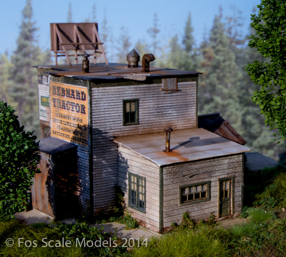 Bernard Tractor Supply - HO Scale Kit