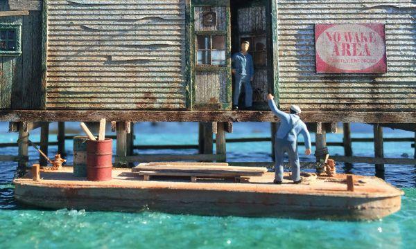 Utility Barge Set of 2 - HO Scale Kit