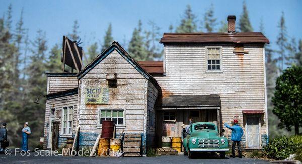 Hollis Pest Control - HO Scale Kit