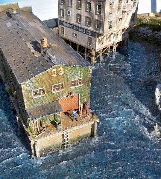 Pier 23 Sanborn Coffee - HO Scale Kit