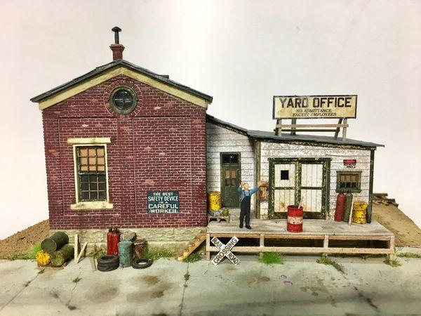 Yard Office Three - HO Scale Kit