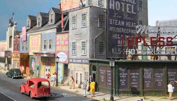 Red Light District - HO Scale Kit
