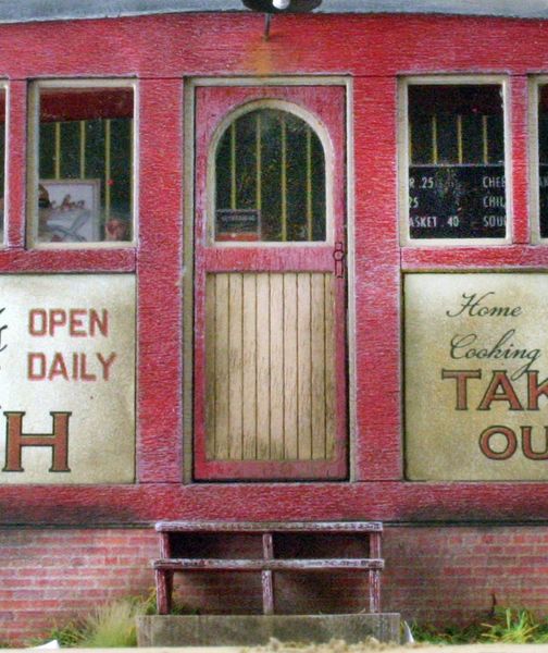 Quick Lunch Diner - O Scale Kit