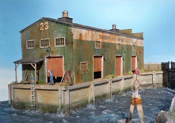 Pier 23 Sanborn Coffee - HO Scale Kit