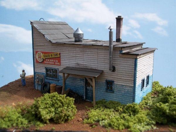 Brundel's Engine Repair - HO Scale Kit