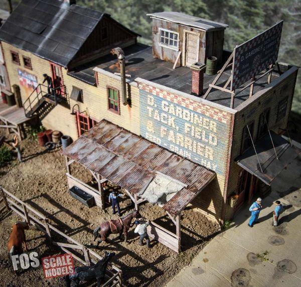 Gardiner's Tack, Field & Farrier - HO Scale Kit – Fos Scale Models
