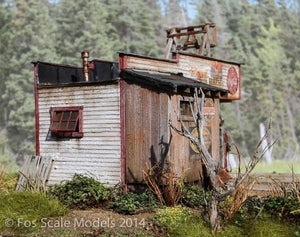 The Gas Station- O Scale Kit