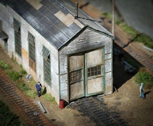 Engine House at Caldwell Junction - HO Scale Kit