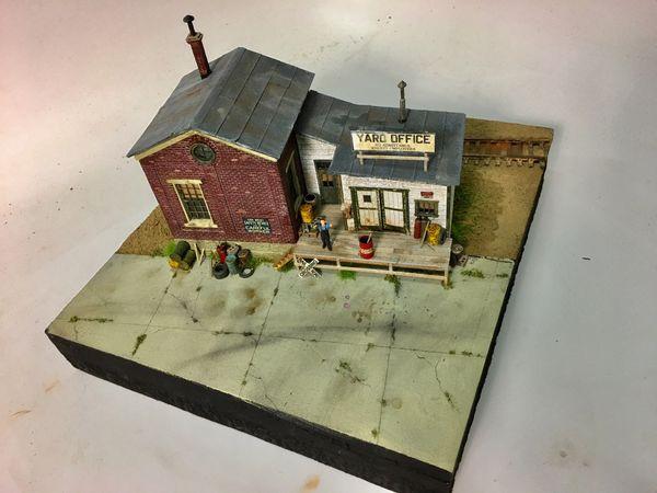 Yard Office Three - HO Scale Kit