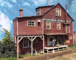 Mathias Spring & Wire Co.  - HO Scale Background Kit