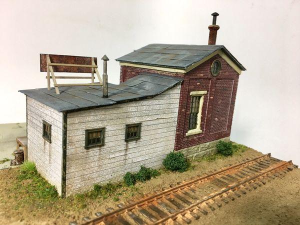Yard Office Three - HO Scale Kit