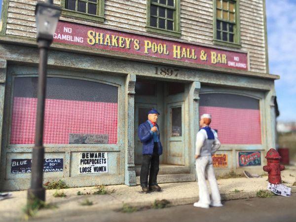 Shakey's Pool Hall - HO Scale Kit
