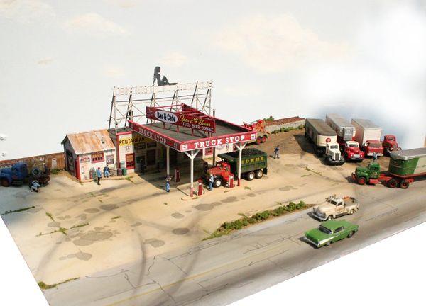 Mud Flap Cafe & Truckstop - HO Scale Kit