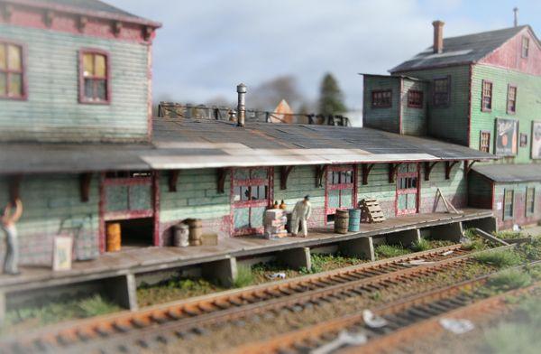 R.E.A. Freight House - HO Scale Kit