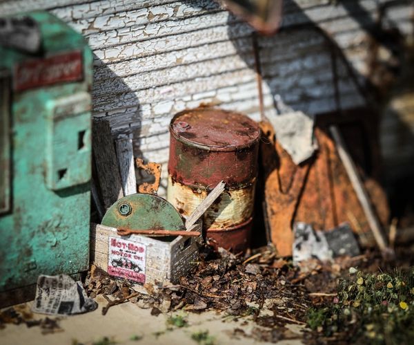 The Gas Station- O Scale Kit